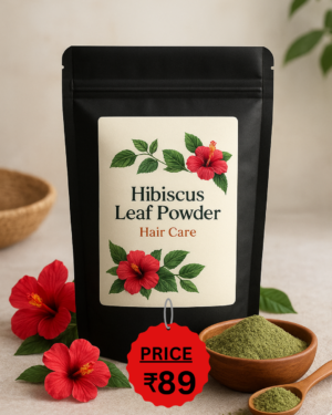 Organic Hibiscus Leaf Powder – 50g