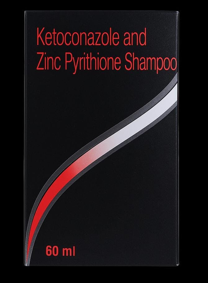 Ketoconazole and Zinc Pyrithione Shampoo – 60ml